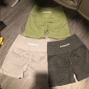 Alphalete Amplify Shorts bundle